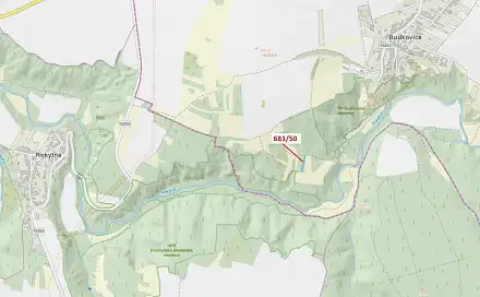 Dražba lesa 477 m², Moravský Krumlov