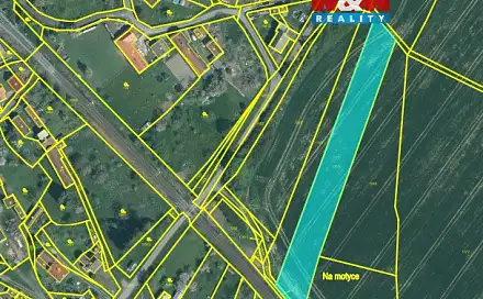 Prodej pole 3 418 m², Ždírec - Žďár, okres Plzeň-Jih