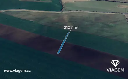 Prodej pole 2 107 m², Šumice, okres Uherské Hradiště