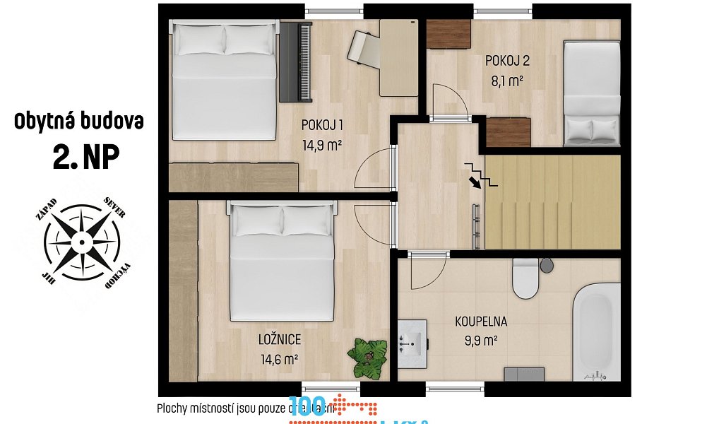 Prodej domu 186 m² s pozemkem 344 m², Jindřichův Hradec – náhled fotky 11