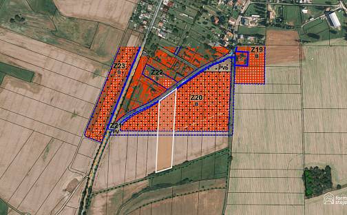 Prodej stavebního pozemku 9 498 m², Myslkovice, okres Tábor
