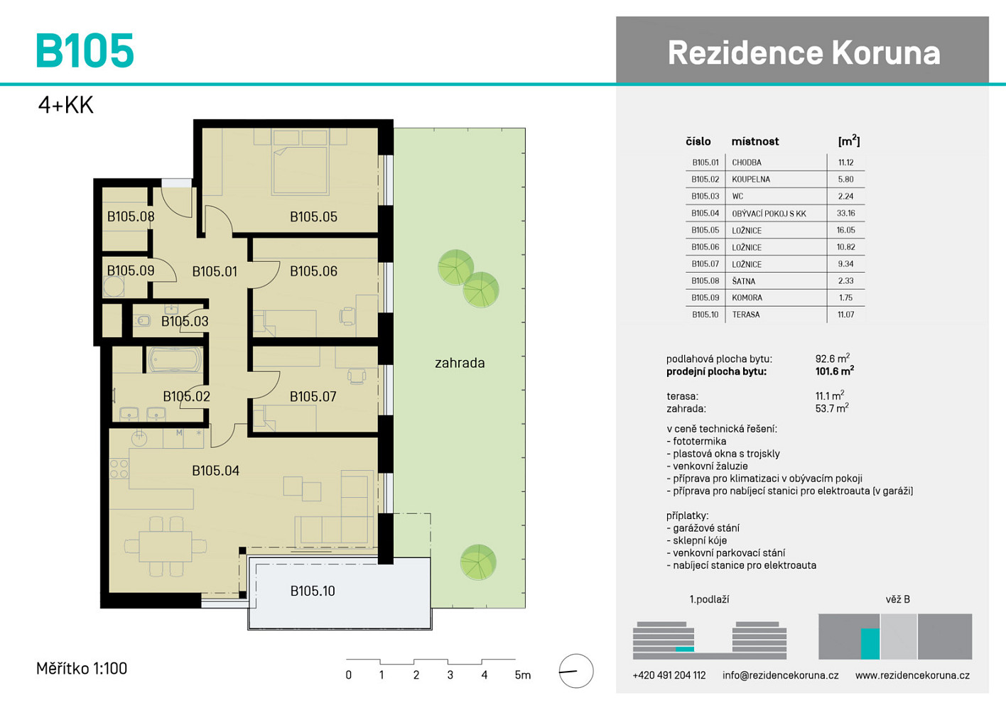 Prodej bytu 4+kk 102 m² – fotografie 2
