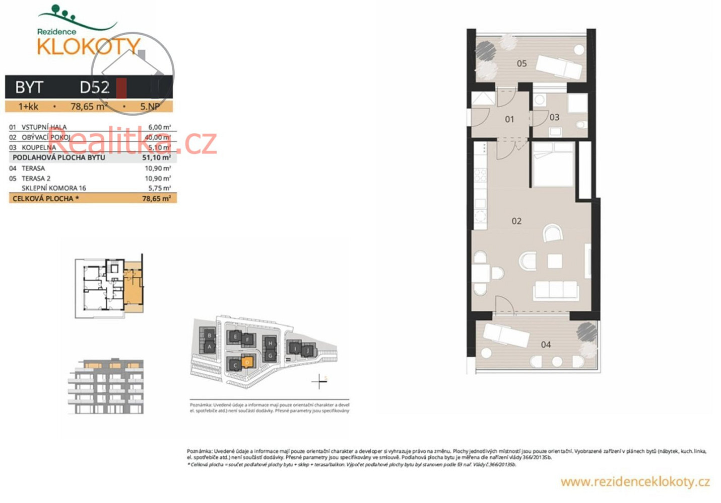 Prodej bytu 1+kk 79 m² – fotografie 5