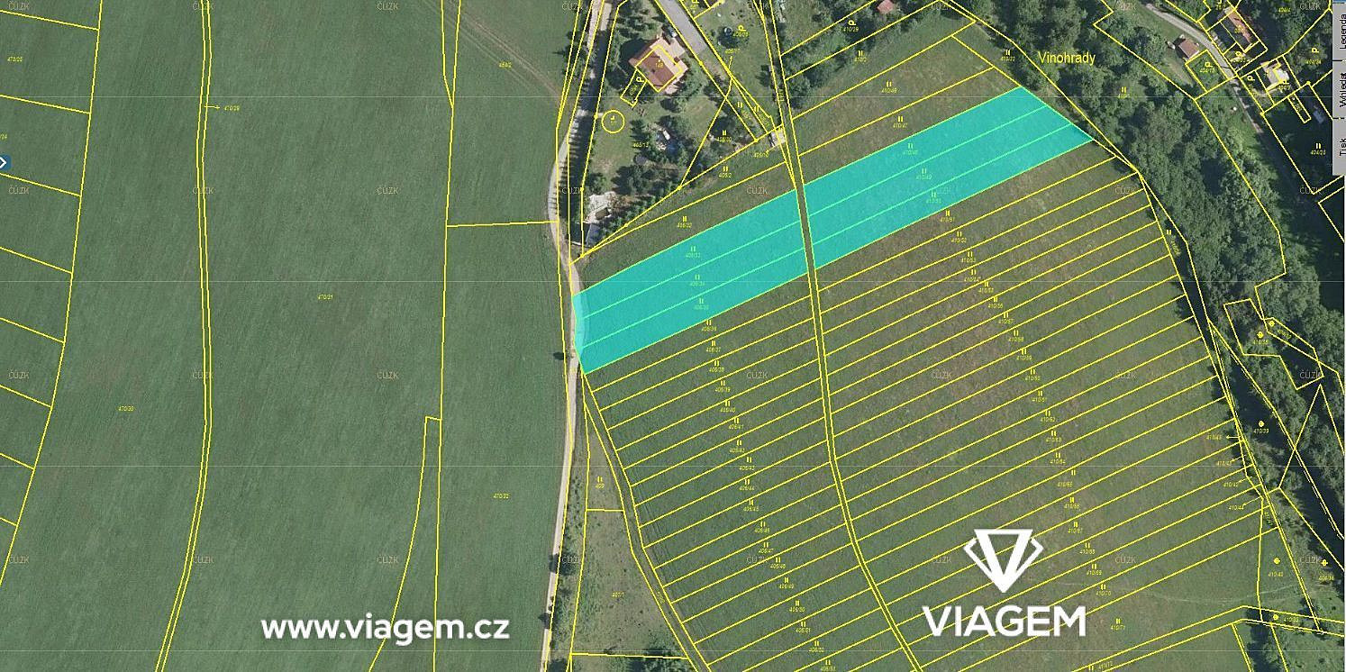 Prodej pole 610 m² – fotografie 2