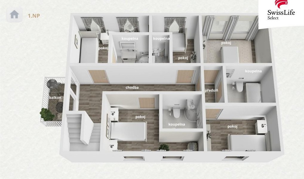 Prodej domu 552 m² s pozemkem 1 289 m², Nejdek – náhled fotky 19