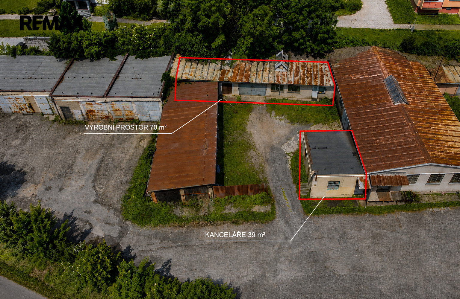 Pronájem výrobních prostor 109 m²