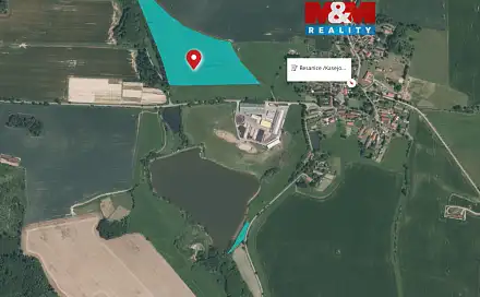 Prodej pole 68 442 m², Kasejovice - Řesanice, okres Plzeň-Jih