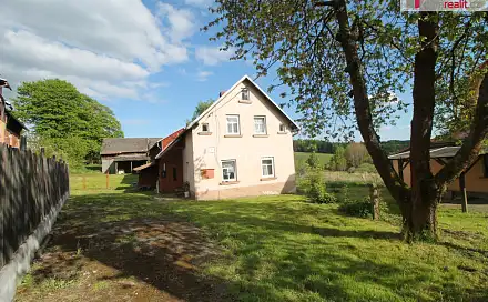 Prodej domu 150 m² s pozemkem 1 037 m², Kraslice - Počátky, okres Sokolov