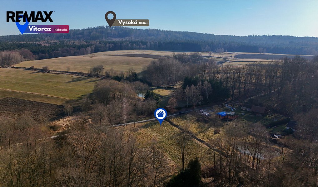 Prodej stavebního pozemku 2 782 m², Nové Hrady – náhled fotky 6