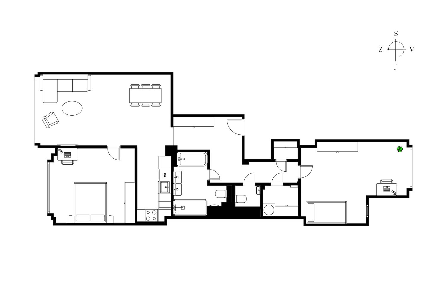 Prodej bytu 3+kk 90 m² – fotografie 3
