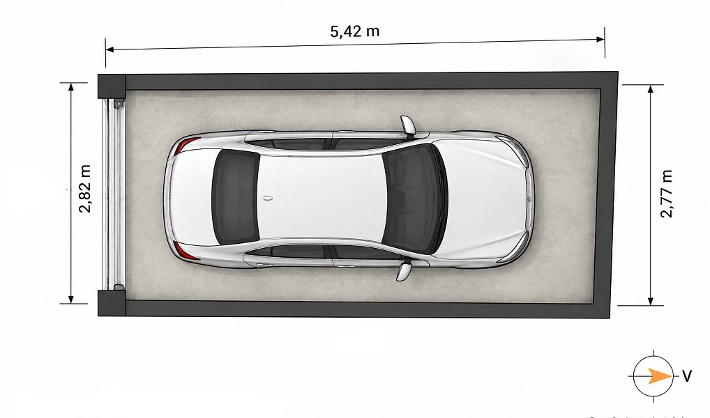 Prodej samostatné garáže 17 m2 Praha 2, Wenzigova, Praha – náhled fotky 4
