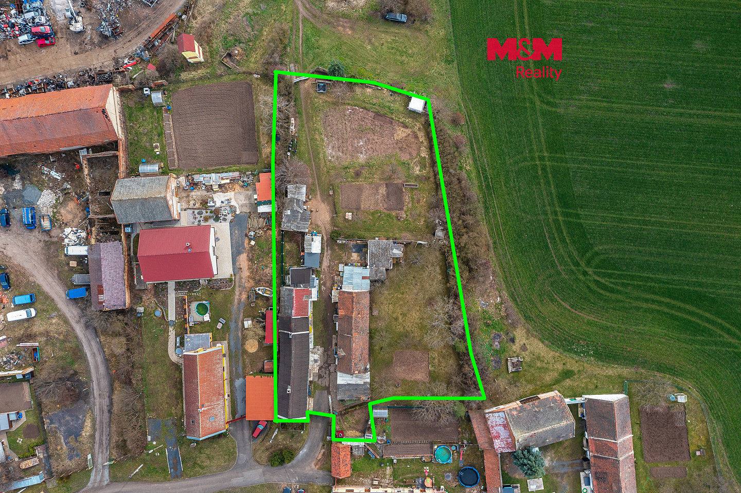 Prodej stavebního pozemku 2 655 m²