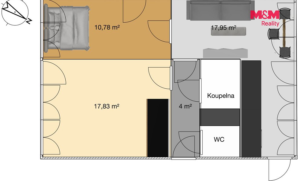 Prodej bytu 4+1 56 m², Náchod – náhled fotky 17