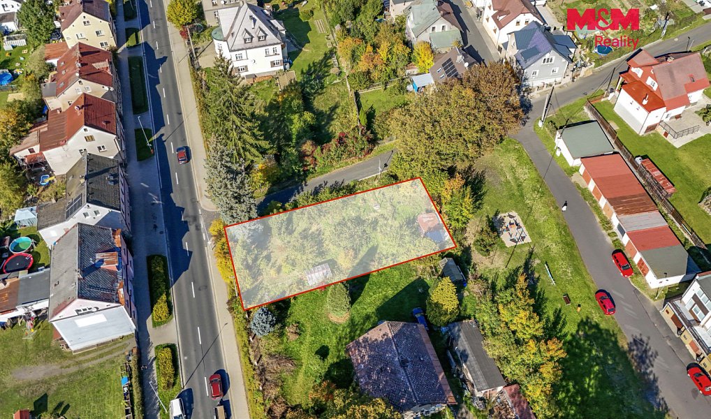 Prodej stavebního pozemku 662 m², Kraslice – náhled fotky 3