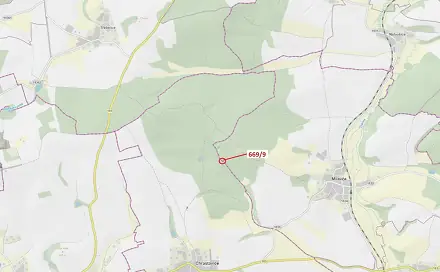 Dražba lesa 32 m², Chrastavice