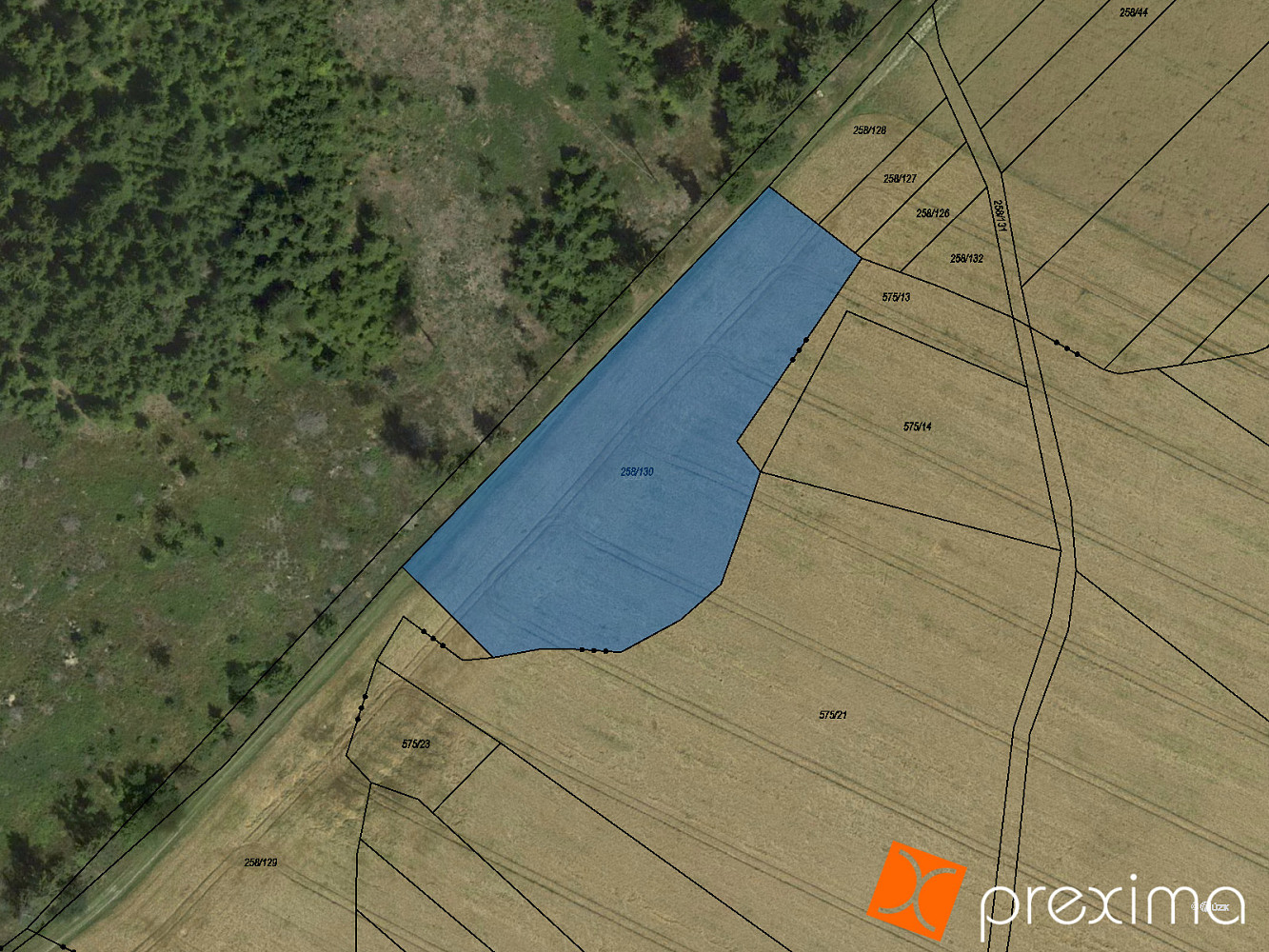 Prodej pole 141 m²
