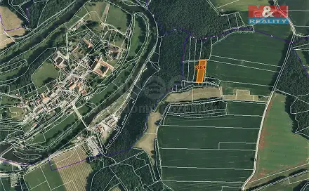 Prodej lesa 2 465 m², Zlatá Koruna, okres Český Krumlov