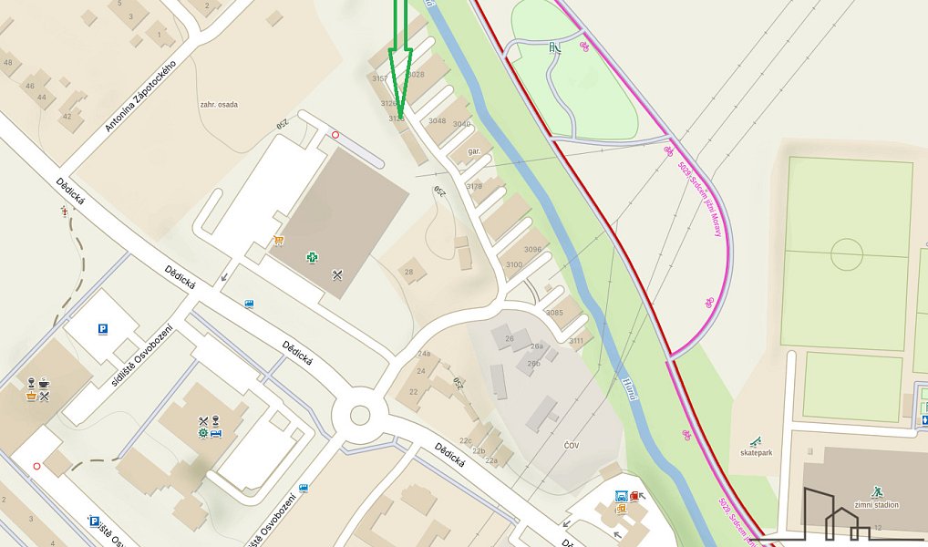 REZERVOVÁNO Prodej garáže 18m2 s číslem evidenčním, Vyškov, Dědice, Pazderna, Vyškov – náhled fotky 12