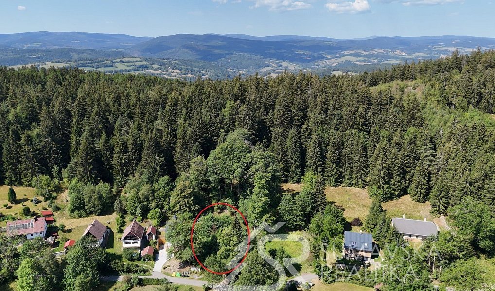 Prodej stavebního pozemku 397 m², Kašperské Hory – náhled fotky 2