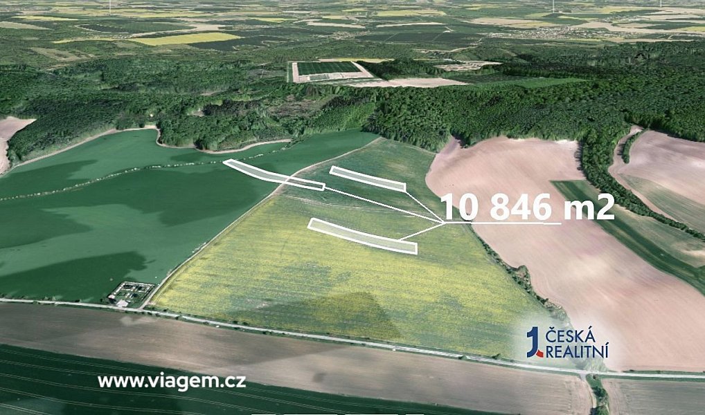 Prodej pole 2 169 m², Nítkovice – náhled fotky 2