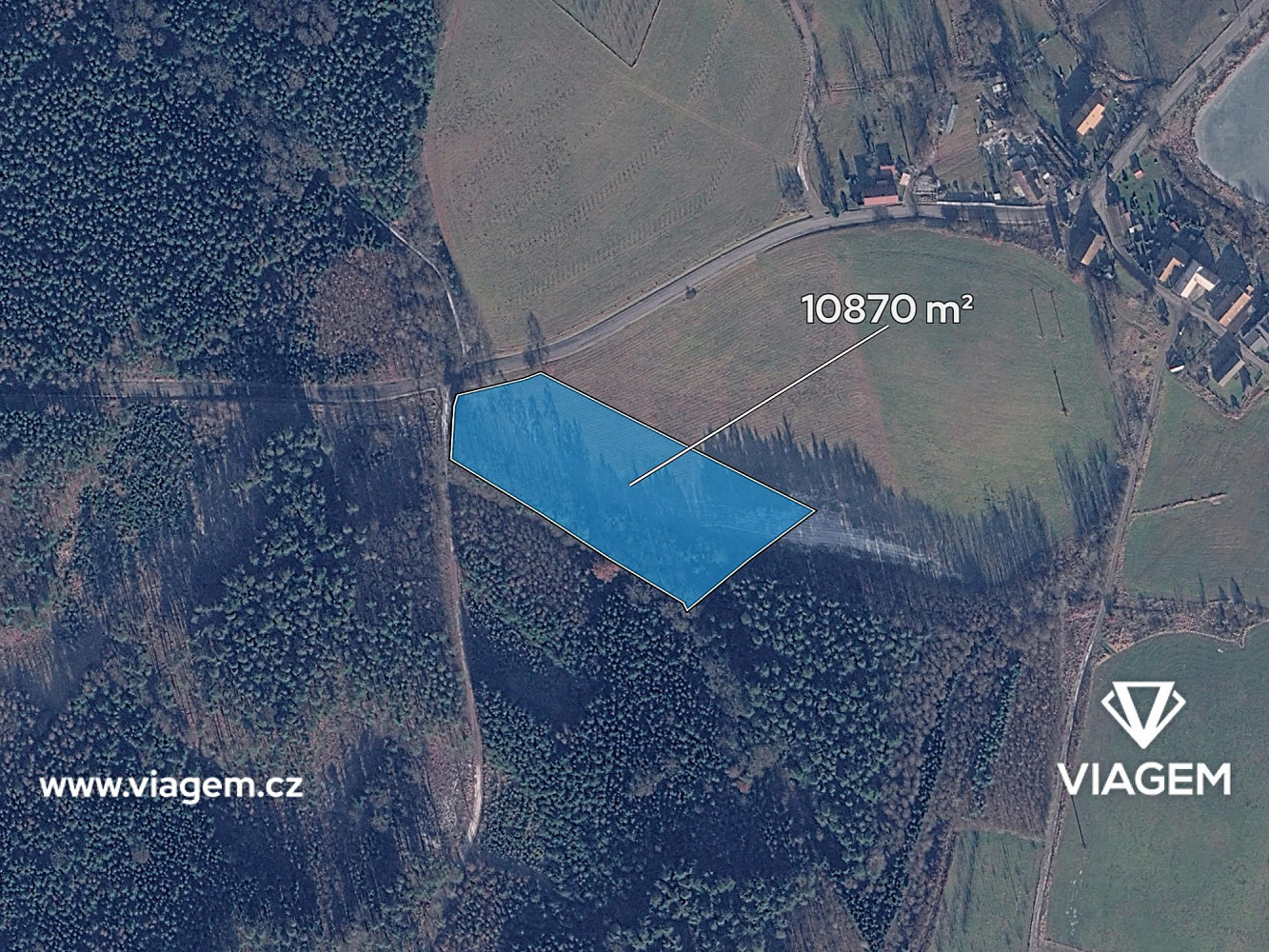 Prodej pole 2 717 m² – fotografie 2