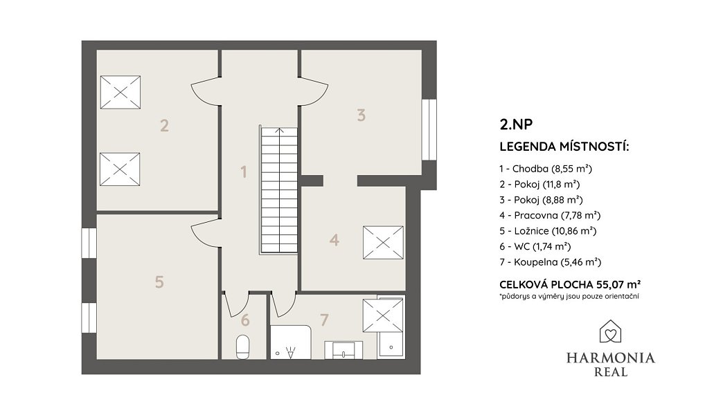 Prodej domu 113 m² s pozemkem 354 m², Drásov – náhled fotky 25