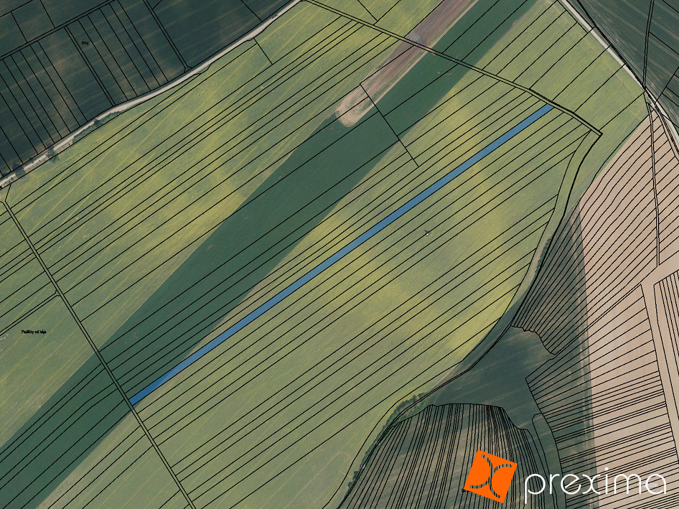 Prodej pole 855 m²