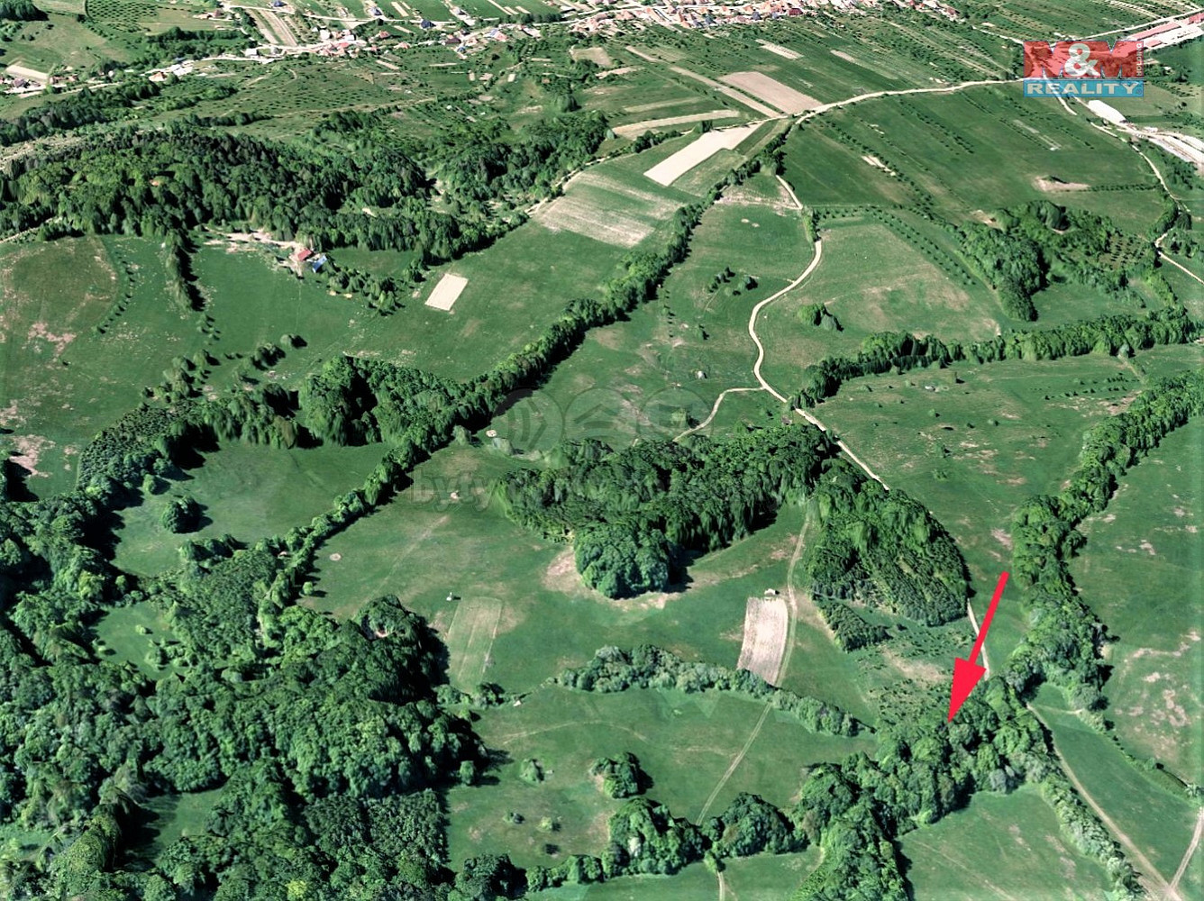 Prodej louky 962 m²