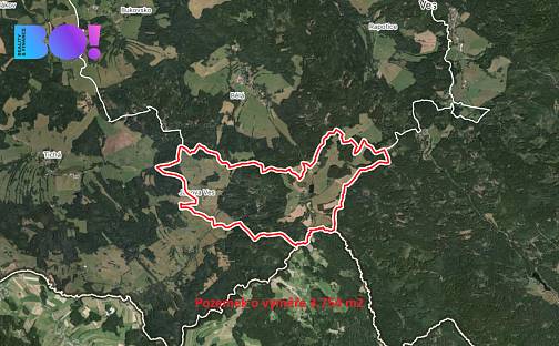 Prodej pozemku 3 754 m², Kokořín, okres Mělník