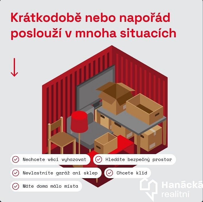 Pronájem skladovacích prostor 7 m² – fotografie 3