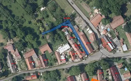 Prodej stavebního pozemku 54 m², Kbel, okres Kolín