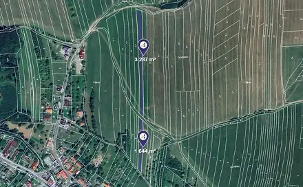 Prodej louky 3 082 m², Podolí, okres Vsetín