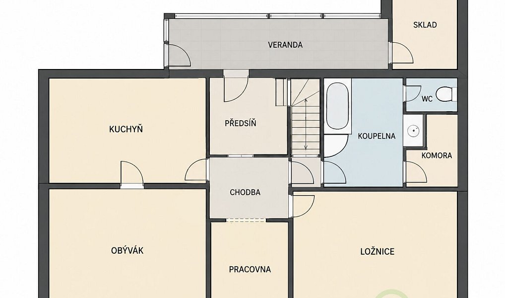 Prodej domu 216 m² s pozemkem 2 040 m², Dobřenice – náhled fotky 4