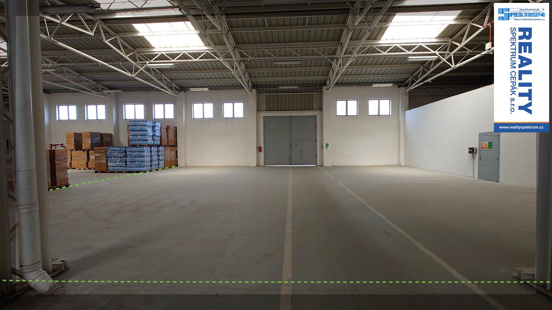 Pronájem skladovacích prostor 319 m²