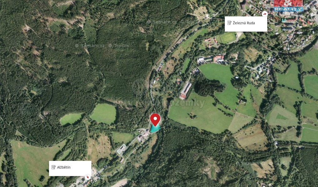 Prodej vodní plochy 4 656 m², Železná Ruda – náhled fotky 4
