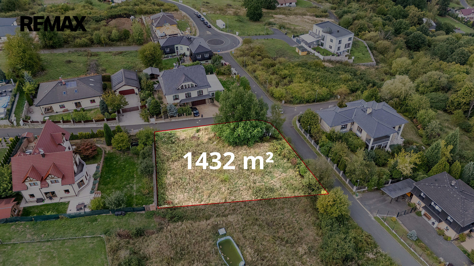 Prodej stavebního pozemku 1 432 m²