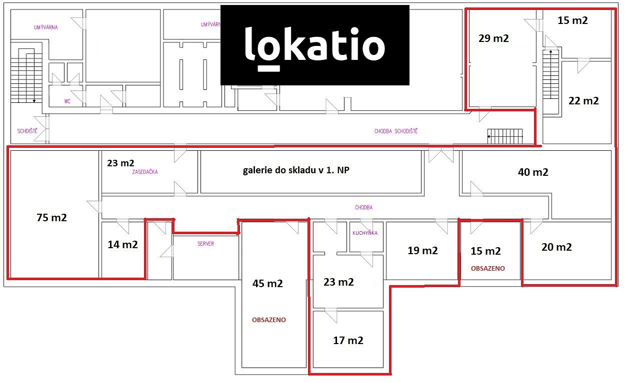 Pronájem kanceláře 14 m² — photo 3