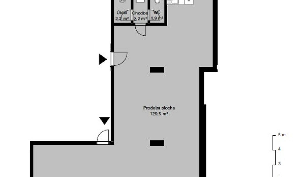 Prodej obchodních prostor 135 m², Praha – náhled fotky 4
