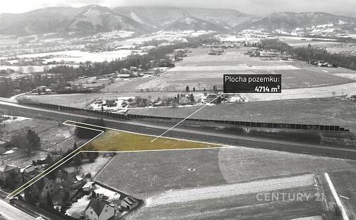 Prodej komerčního pozemku 4 714 m², Třinec - Nebory, okres Frýdek-Místek