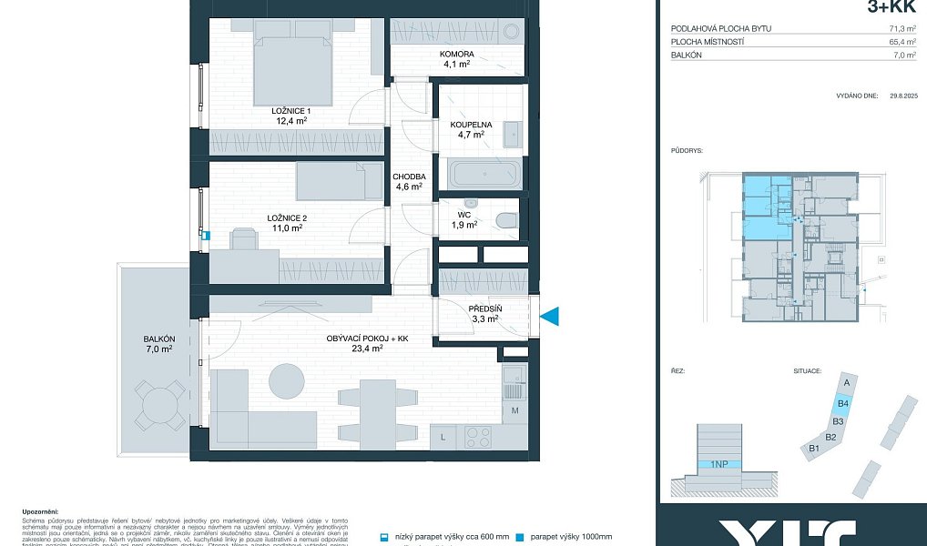 Prodej bytu 3+kk 65 m², Brno – náhled fotky 2