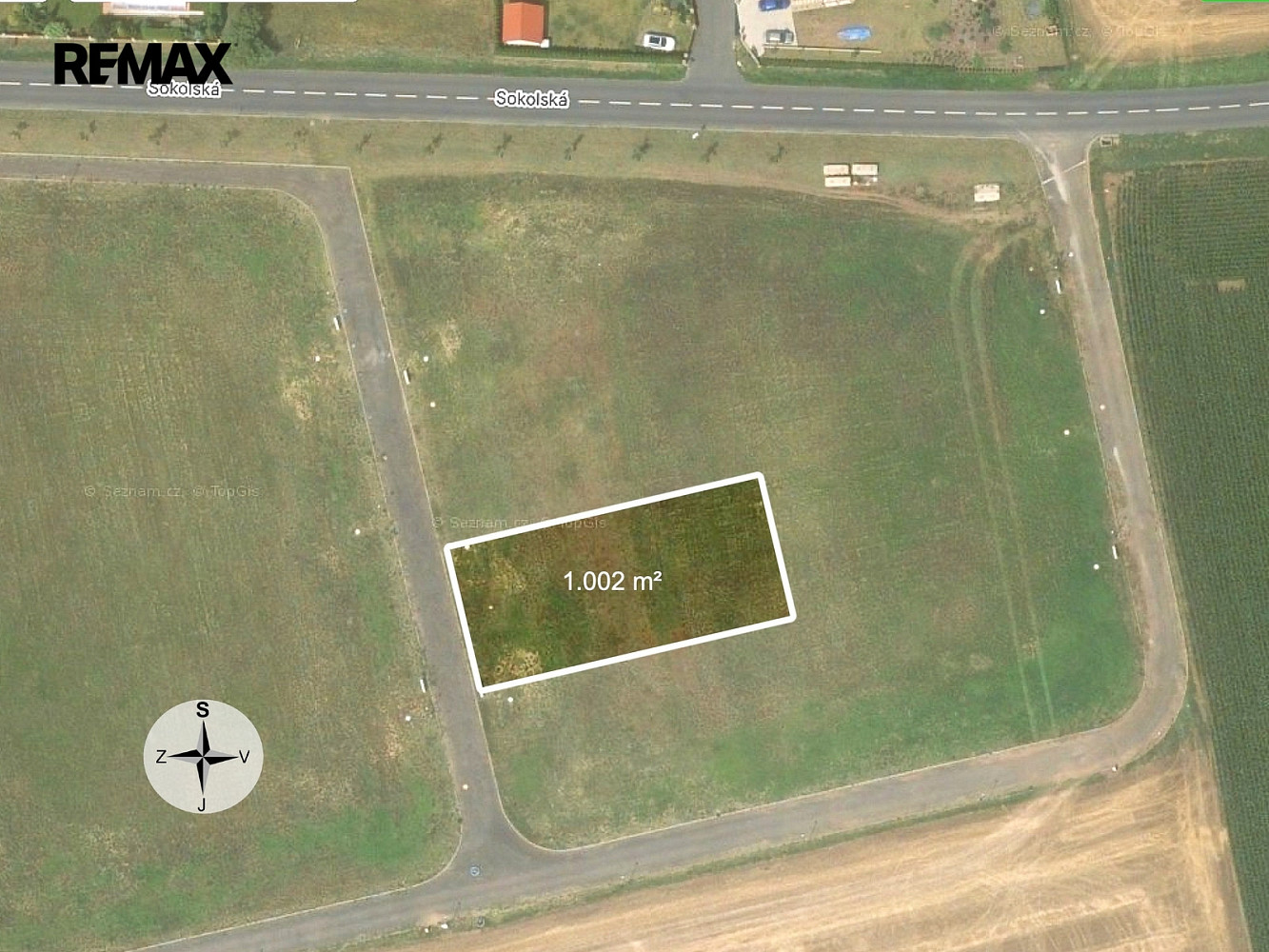 Prodej stavebního pozemku 1 002 m²