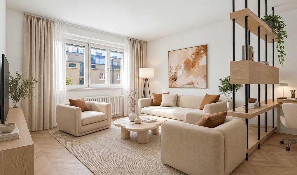 Prodej bytu 3+kk 80 m², Praha – náhled fotky 2
