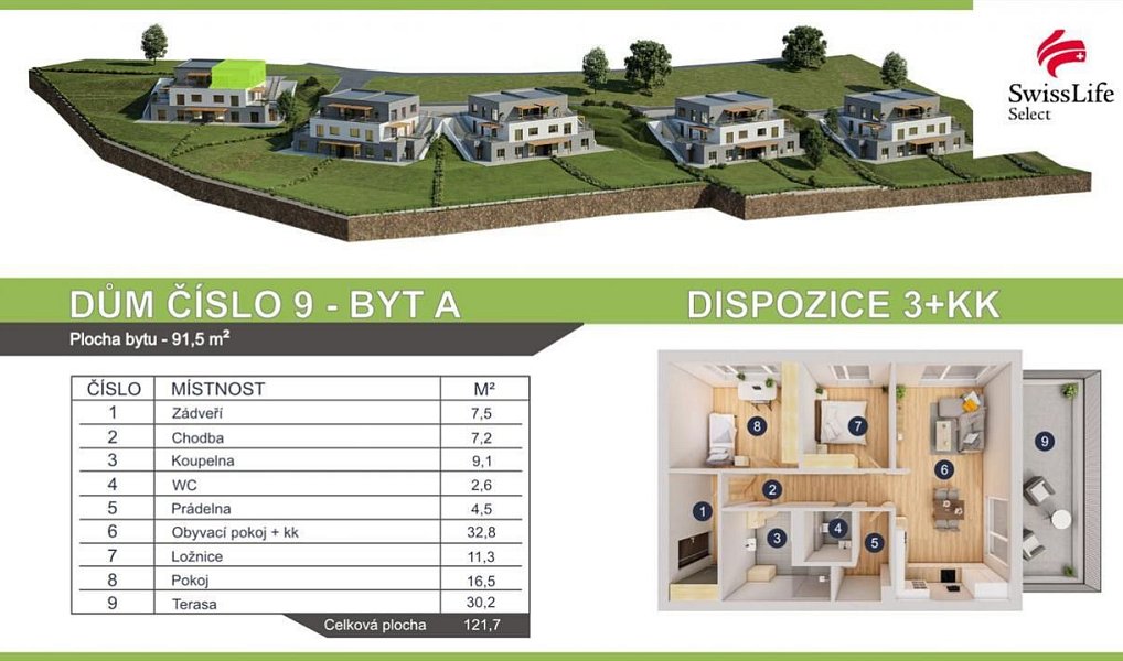 Prodej bytu 3+kk 91 m², Luka nad Jihlavou – náhled fotky 14