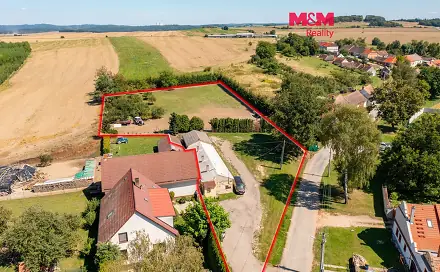 Prodej stavebního pozemku 5 257 m², Vodňany - Křtětice, okres Strakonice