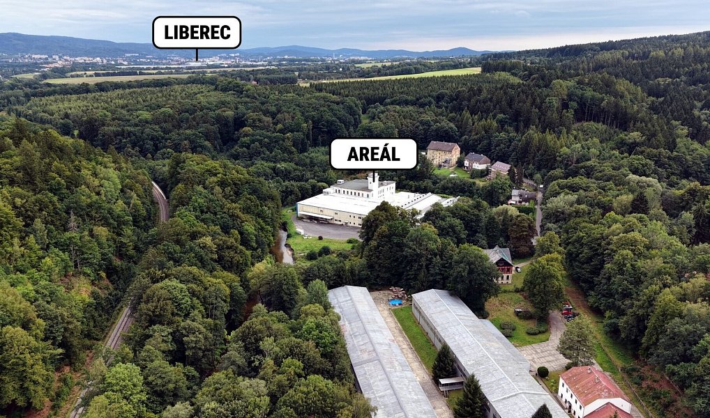 Prodej skladovacích prostor 12 000 m², Liberec – fotka 1 z 25