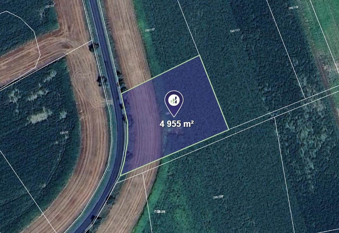 Prodej pole 4 955 m²