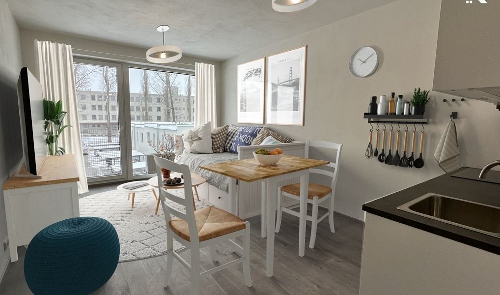 Pronájem bytu 1+kk 29 m², Vyškov – fotka 1 z 15