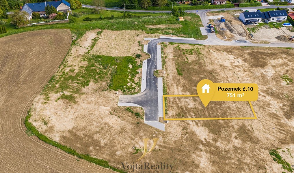 Prodej pozemku, 751 m², Olomouc, Komárov