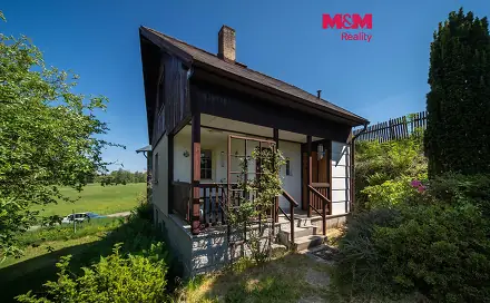 Prodej chaty/chalupy 42 m² s pozemkem 549 m², Dobřany - Šlovice, okres Plzeň-Jih