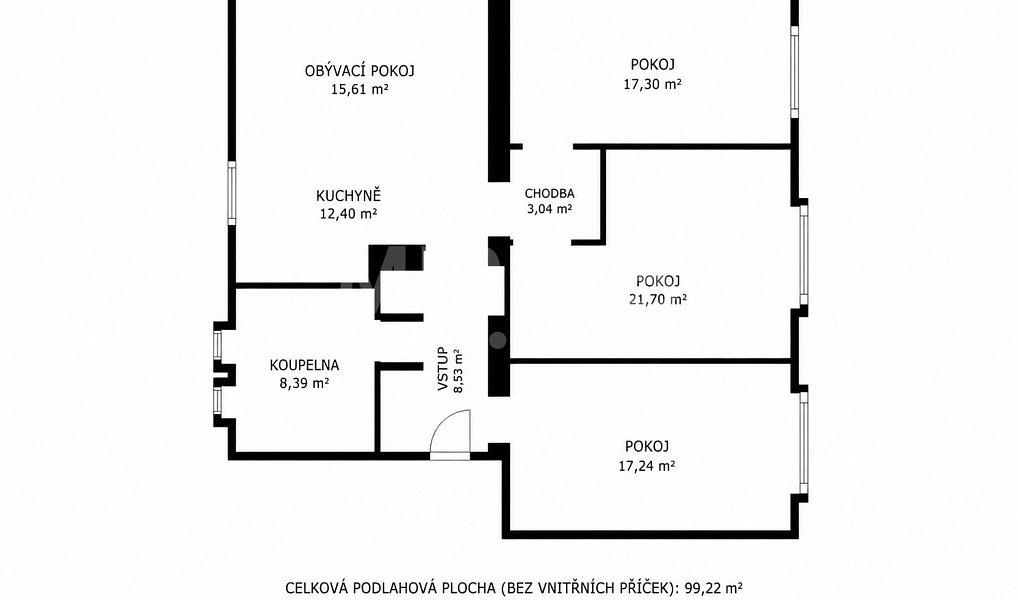 Prodej bytu 4+kk 100 m², Dymokury – náhled fotky 3